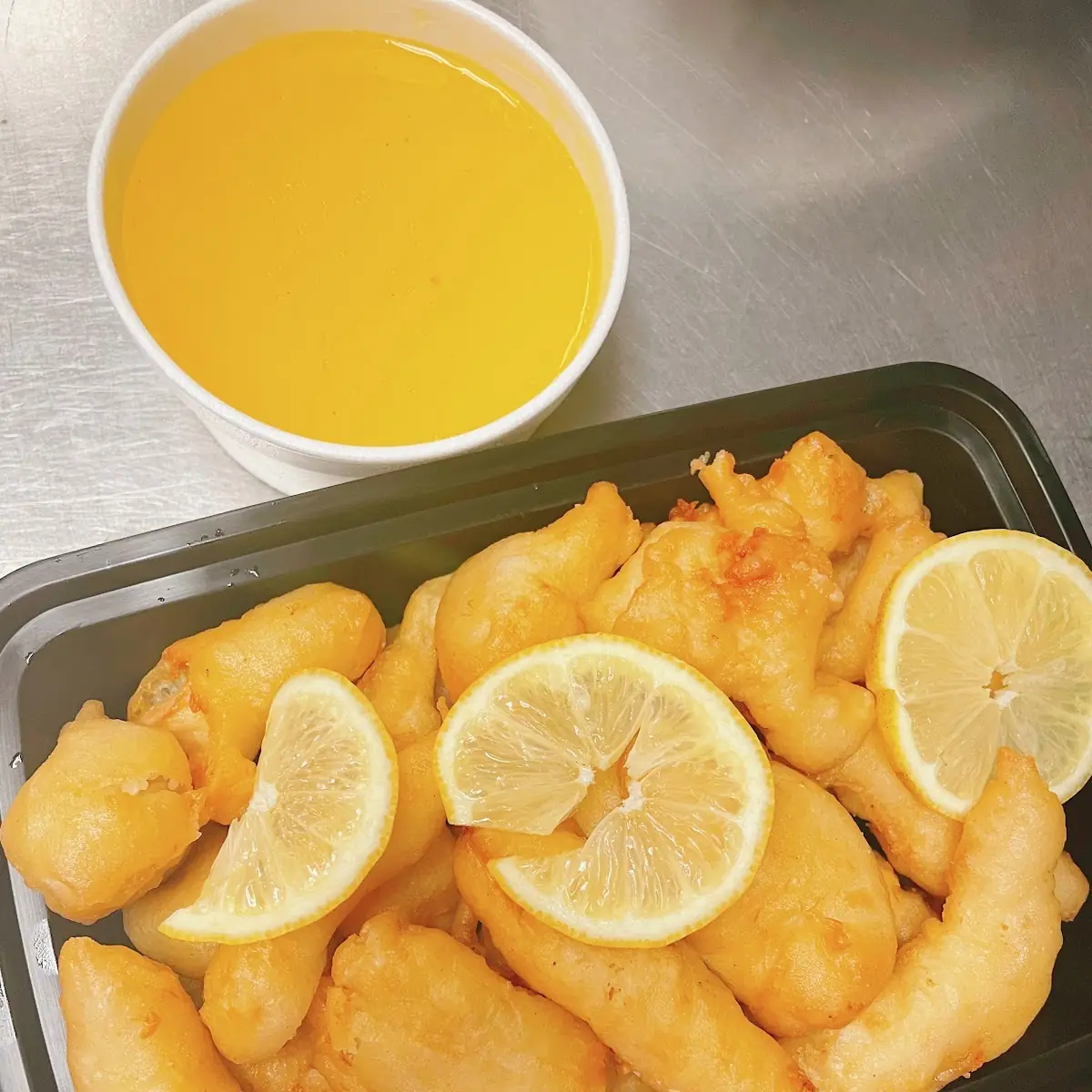 lemon chicken 柠檬鸡